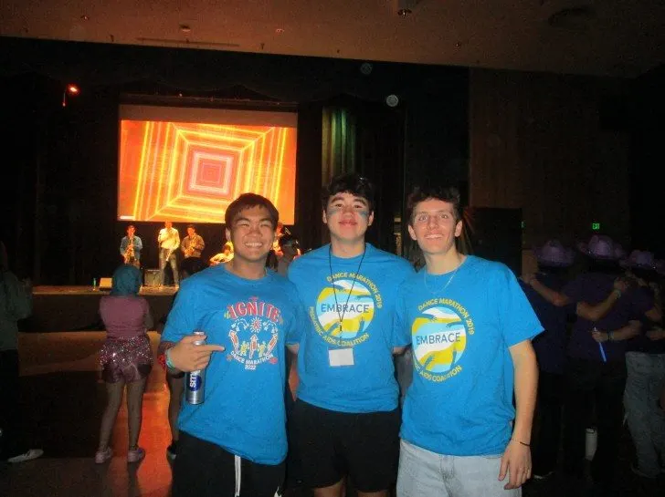 🕺 This past weekend, the brothers of Theta Chi participated in the annual Pediatric AIDS Coalition 1