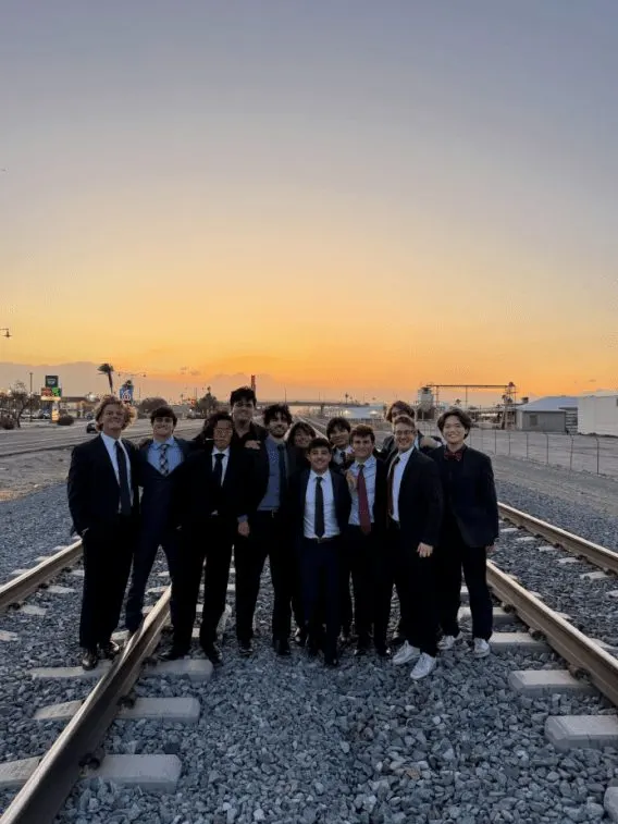 💃🌴 The brothers showed up in style for Formal weekend in Indio! An unforgettable night of suits, sun