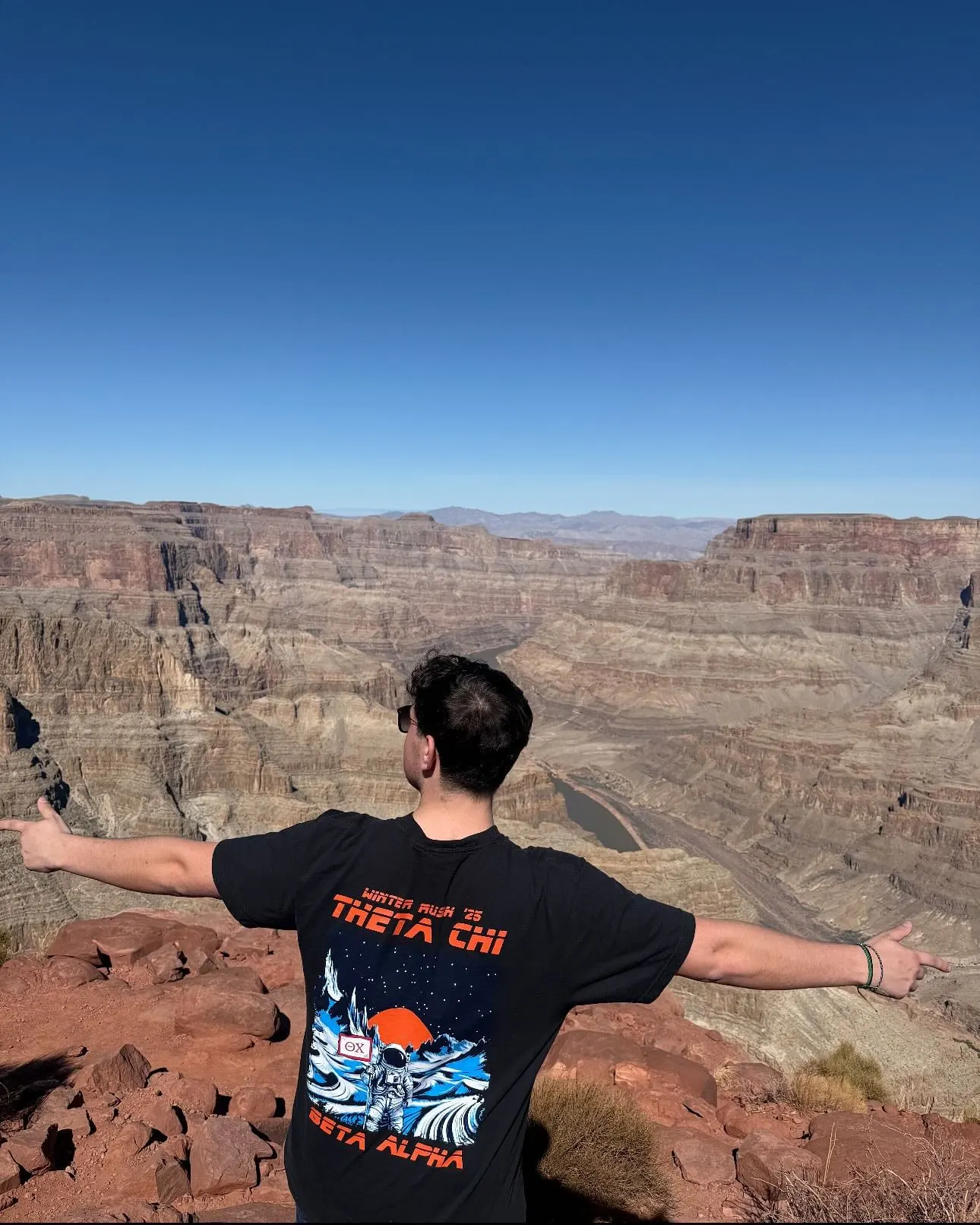 Spring break the ΘΧ way; brothers went near and far, from Mexico to France to NOLA.…