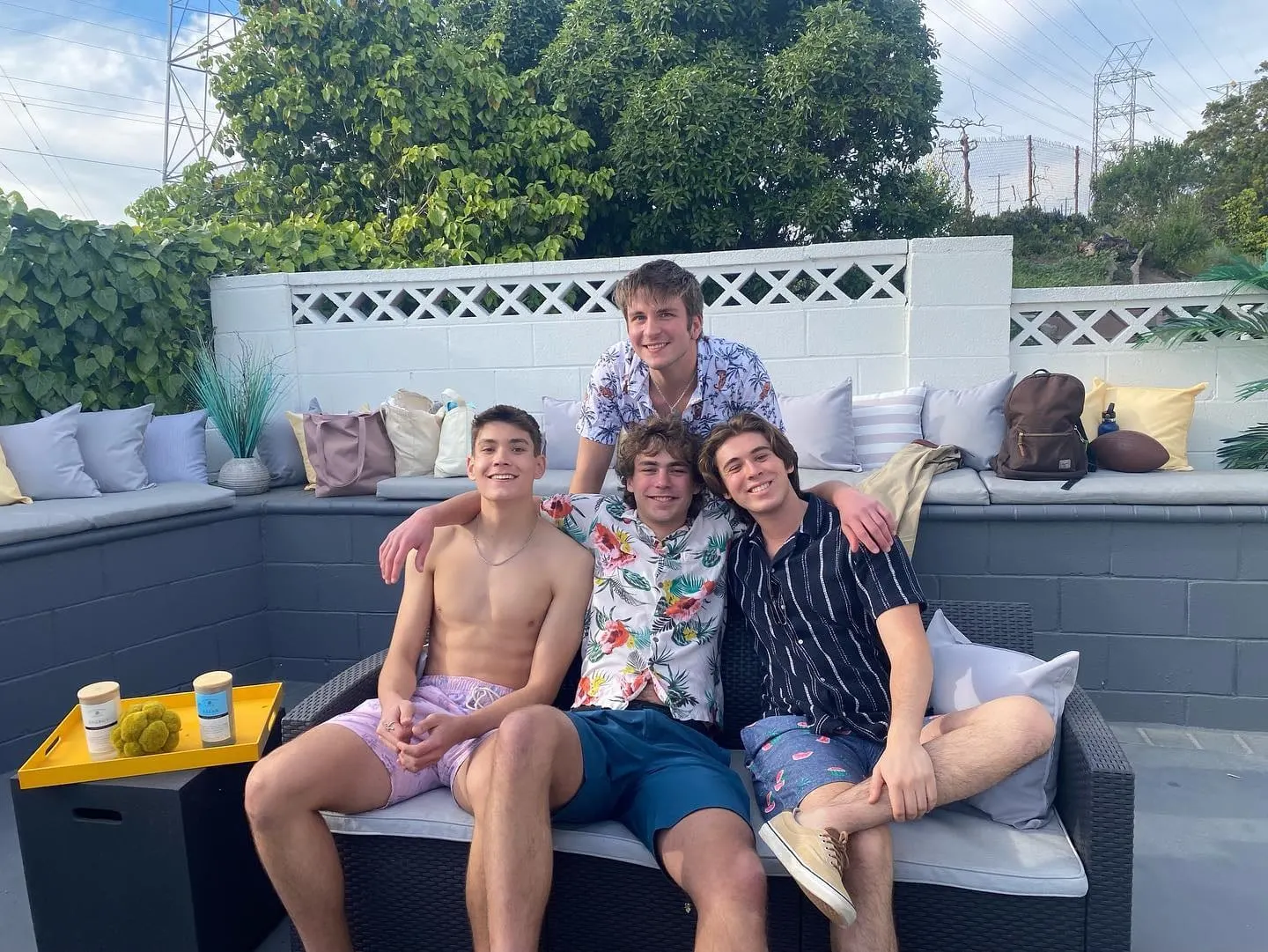 Shoutout to @asaprocky for letting us use his summer house this past weekend 🙌🏻