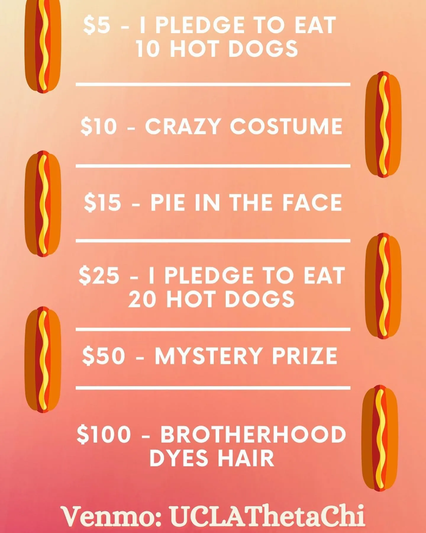 We have an EXCITING fundraiser coming up NEXT THURSDAY: PHILANTHROPY FRANKS! Donate to…
