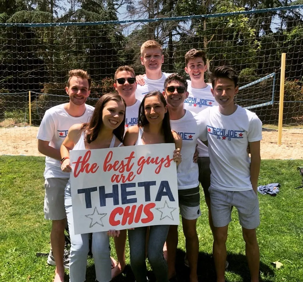 The best guys (at things other than inflatable obstacle courses) are Theta Chi’s. Thank…