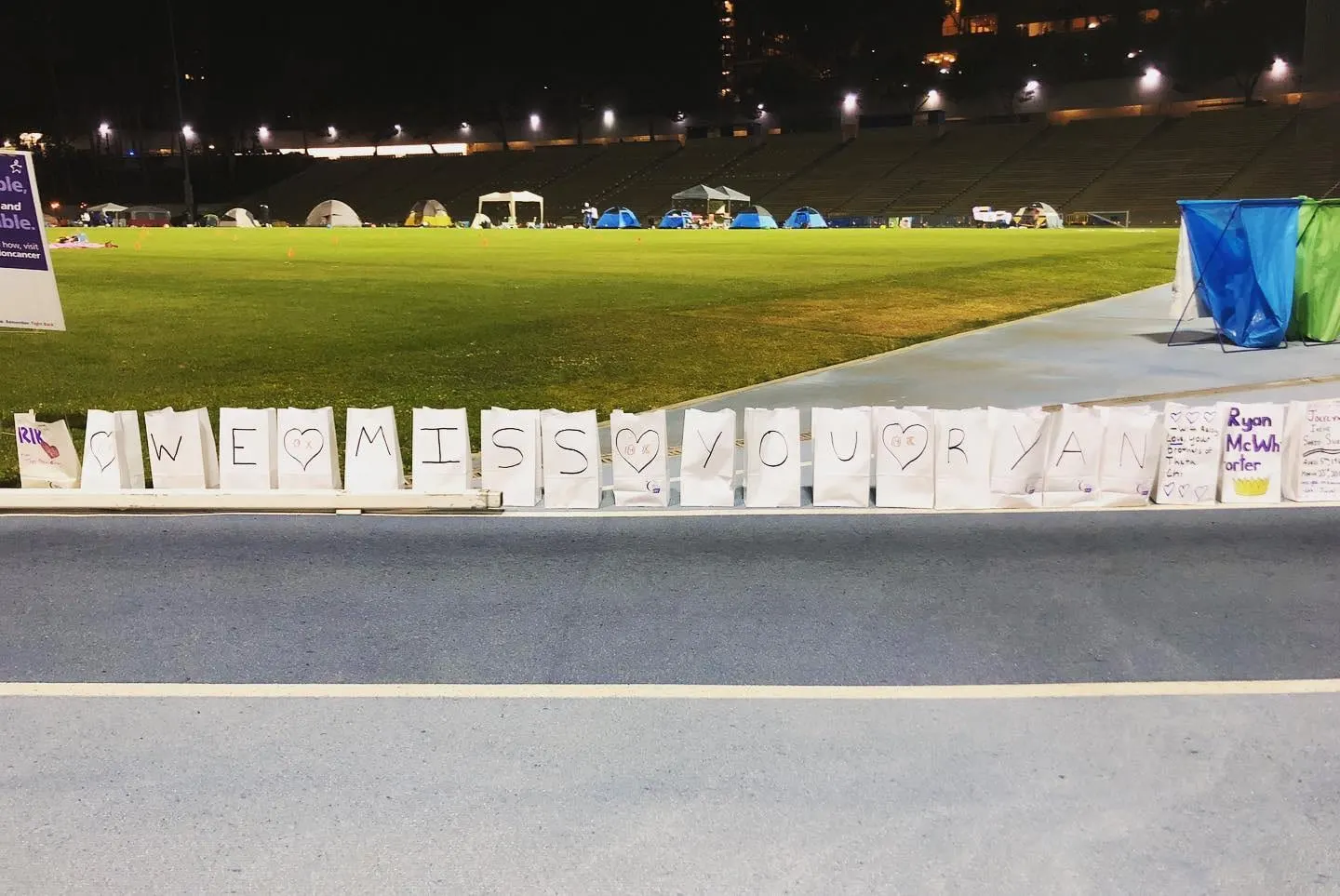 Thank you to @uclarelay for putting on such an amazing Relay for Life this past weekend…