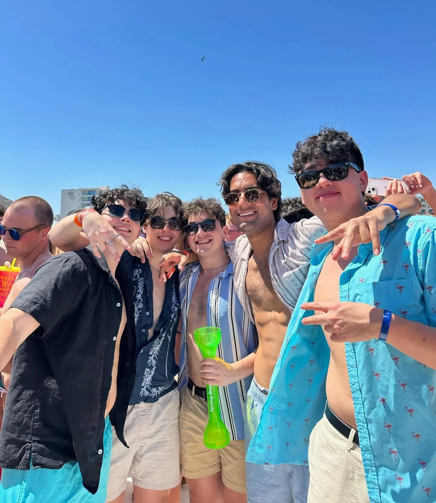 Spring break vibes with Theta Chi at Cabo x Cancún! ☀️🌴 #uclathetachi
