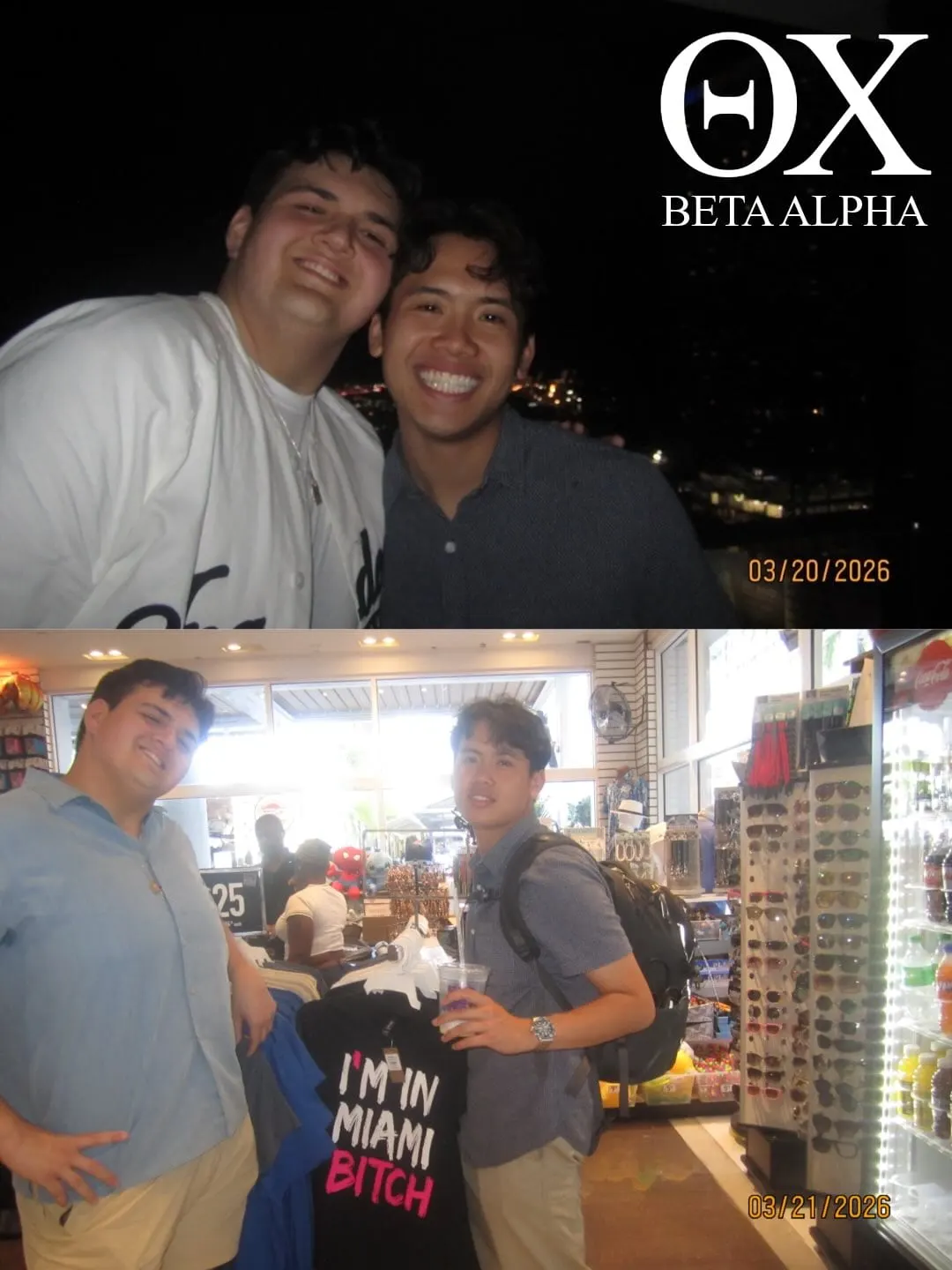 Spring break the Beta Alpha way☀️ #θχ