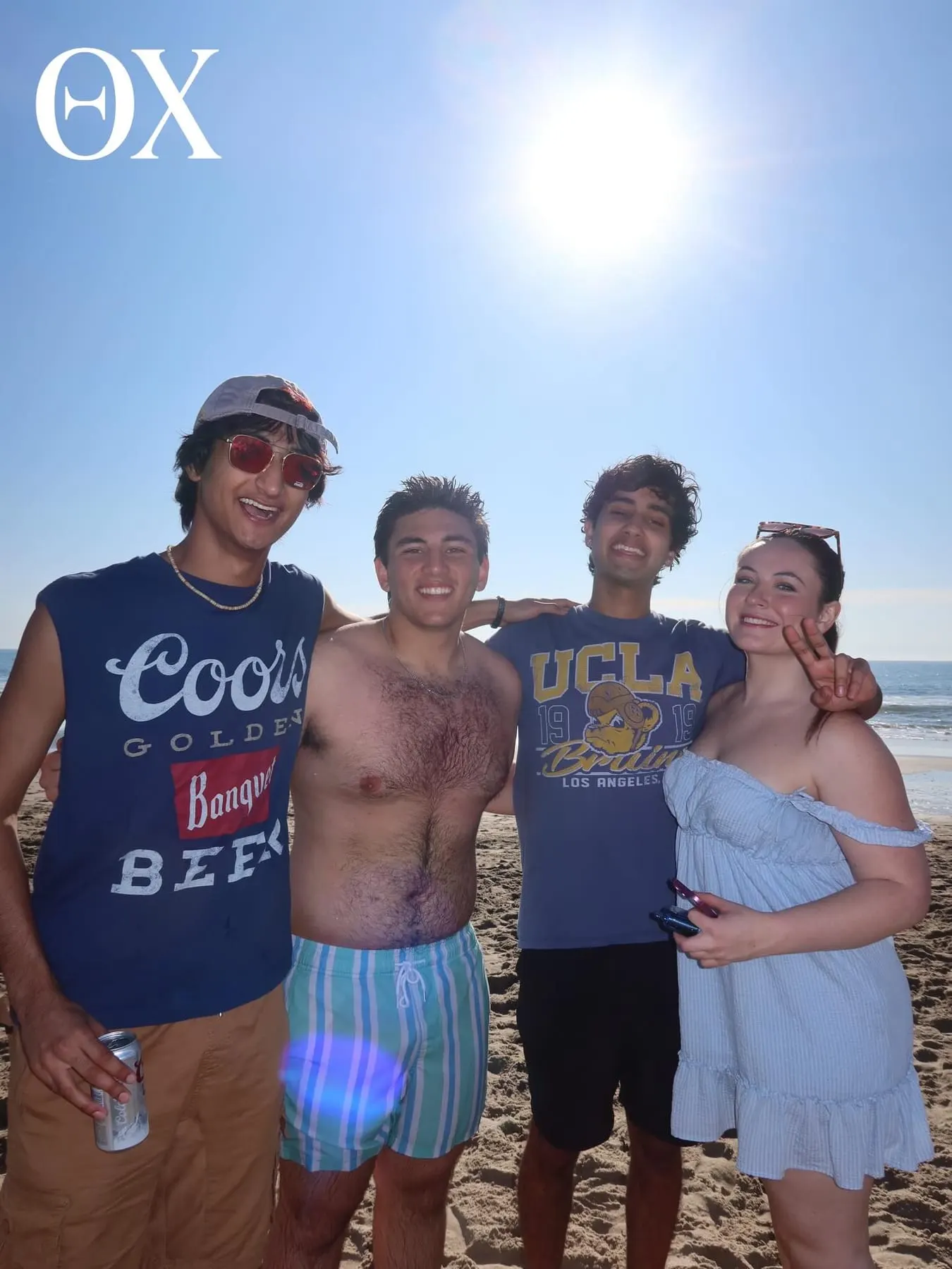 Beautiful day at the beach this MLK weekend with the brothers of Beta Alpha! 🏄‍♂️ #θχ