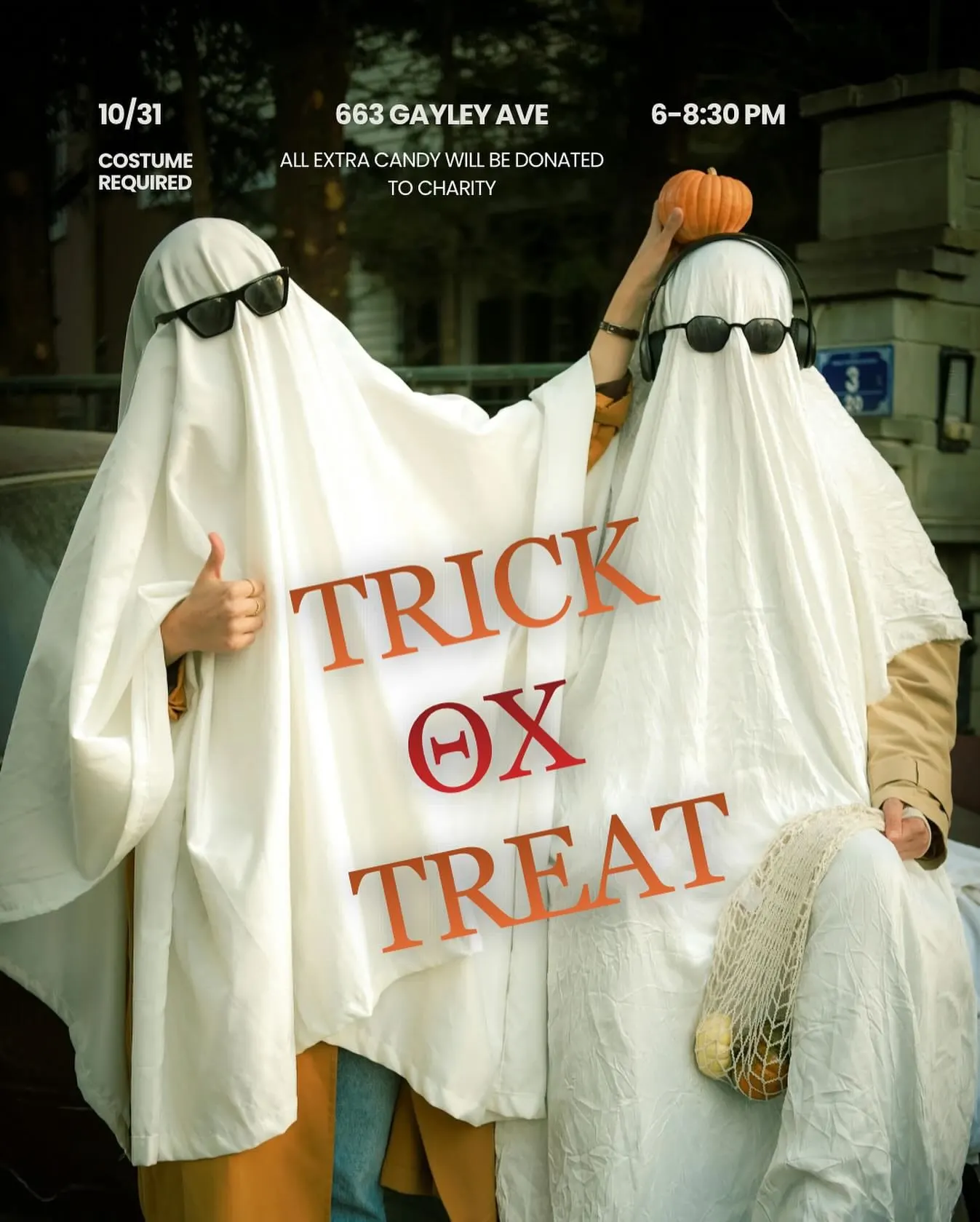 Ghosted? Not tonight — the streets of Gayley are alive. Come to 663 Gayley from 6-8:30…