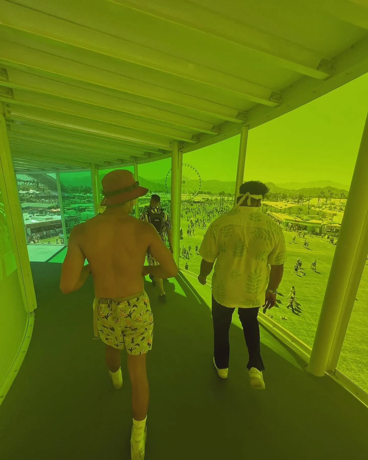 Don’t worry, we have Coachella at home.