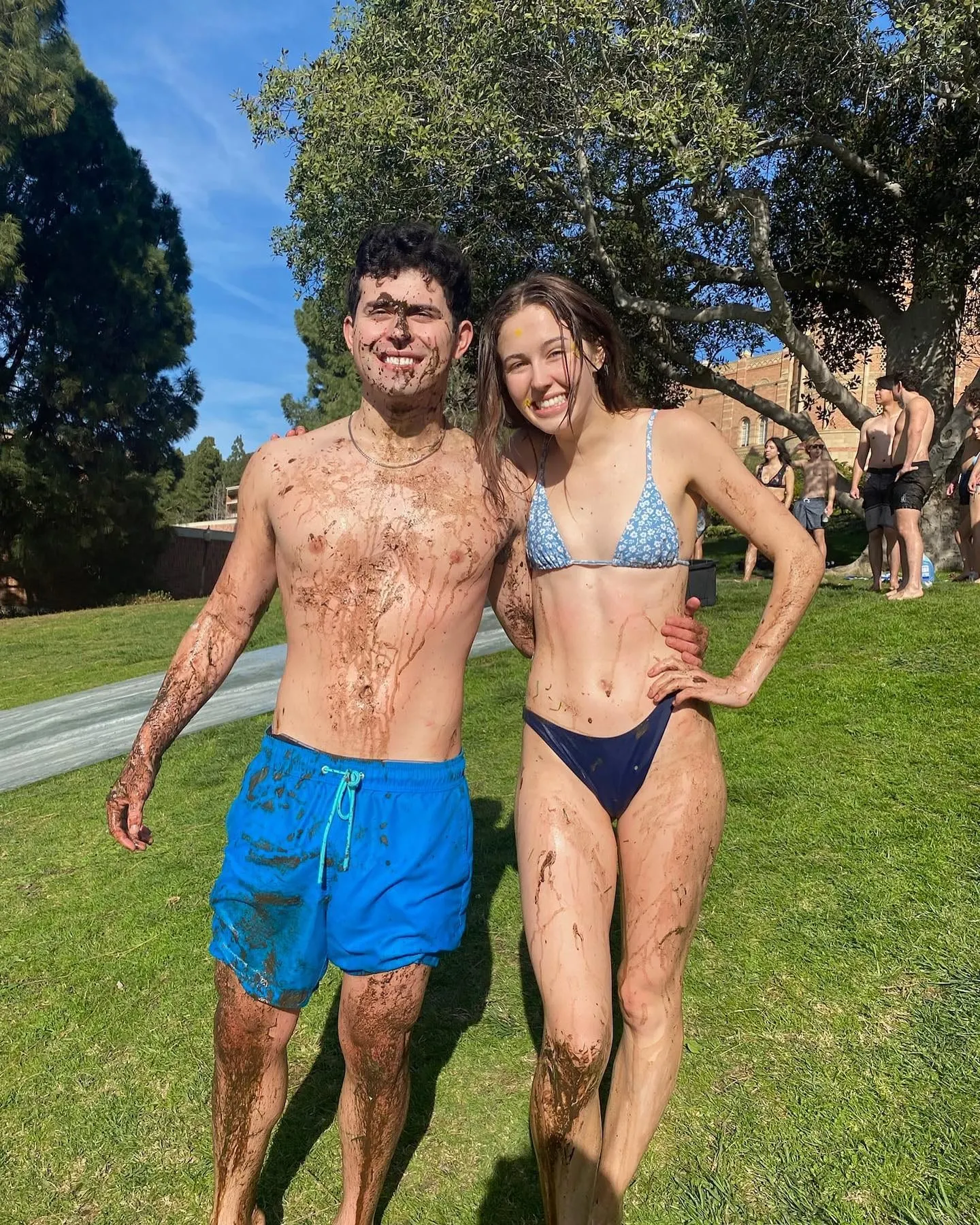 Sun, slides, and Theta Chi vibes ☀️🤙 #uclathetachi