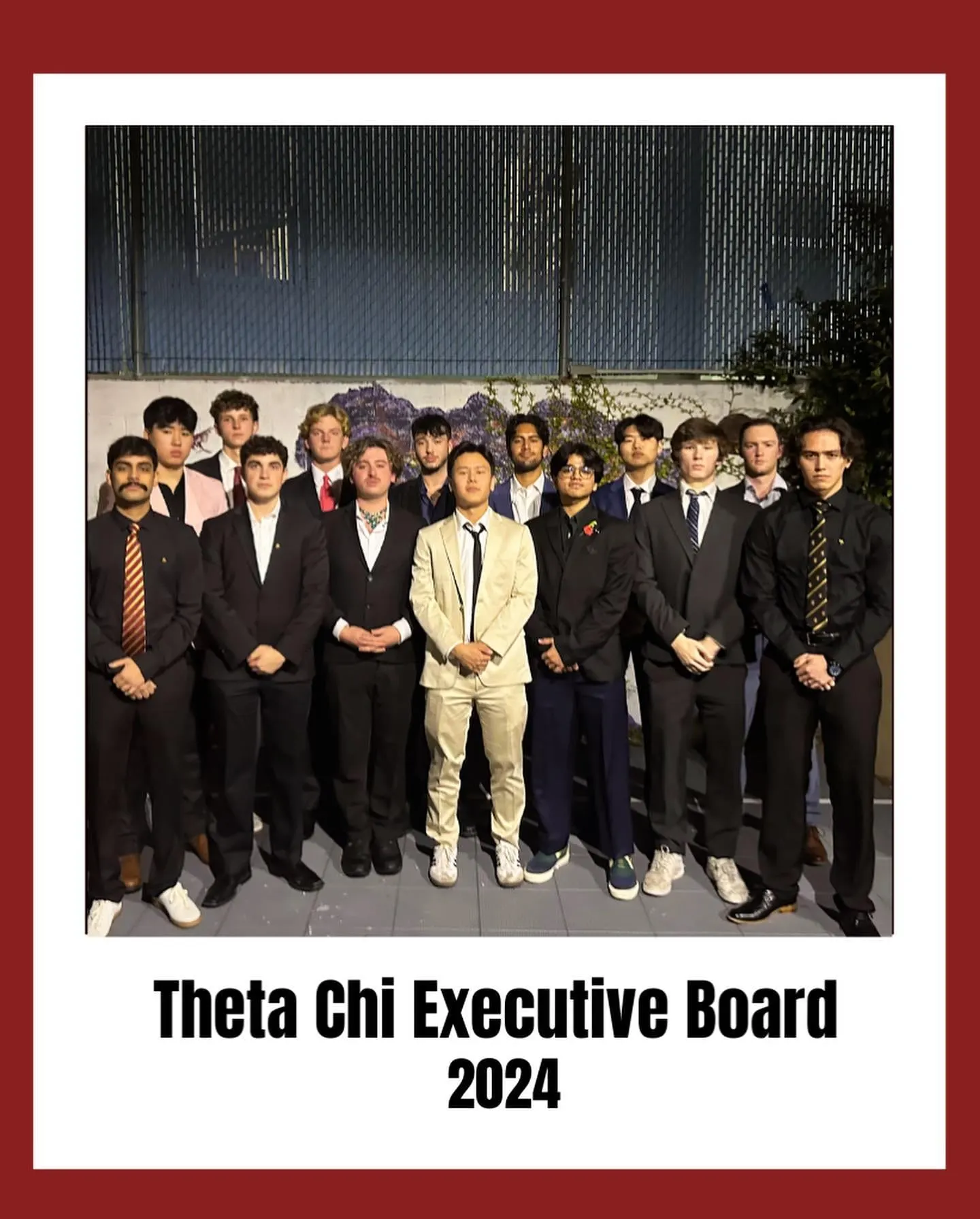 Our brothers were born to be Theta Chi's and have grown to become outstanding executive…
