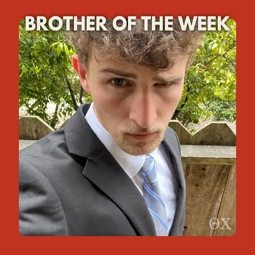 This week’s Brother of the Week goes to Brian Booher! Brian is majoring in…