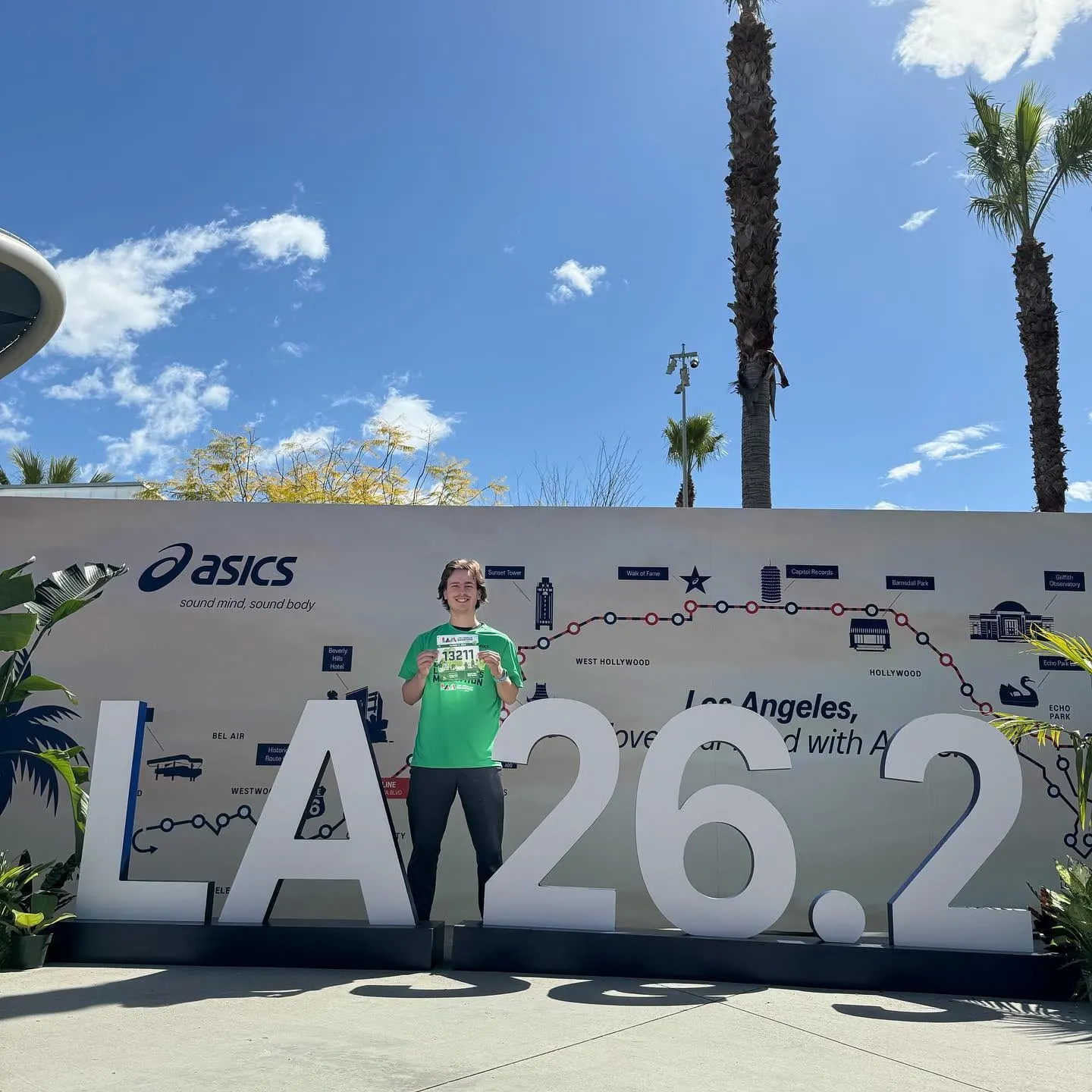 Shoutout to brother Colin McMahon for his HUGE accomplishment at the LA Marathon this…